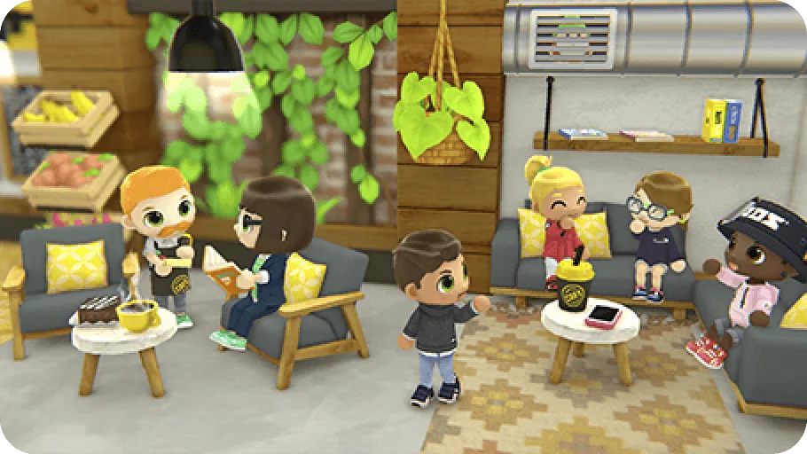Central Hospital Stories gameplay screenshot — doctors and patients inside the hospital (1 of 9)