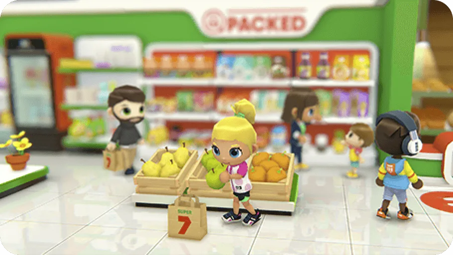 Central Hospital Stories gameplay screenshot — doctors and patients inside the hospital (5 of 9)