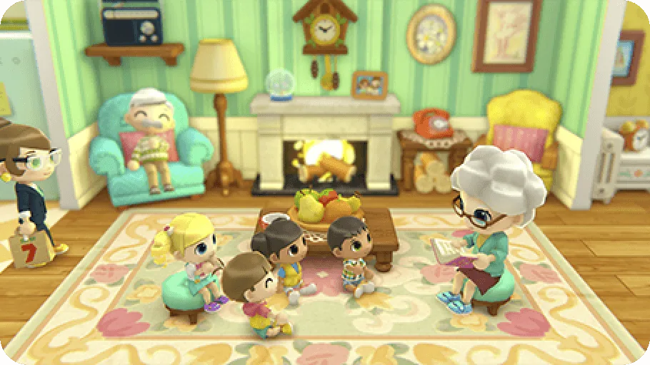 Central Hospital Stories gameplay screenshot — doctors and patients inside the hospital (7 of 9)