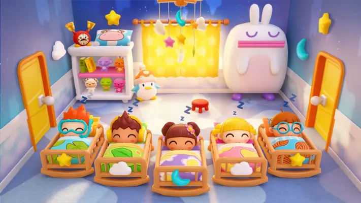Happy Daycare Stories gameplay screenshot — kids and babies playing at daycare (3 of 7)