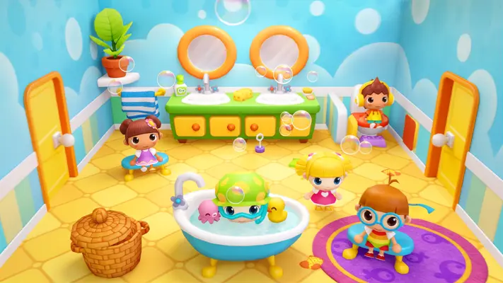 Happy Daycare Stories gameplay screenshot — kids and babies playing at daycare (4 of 7)