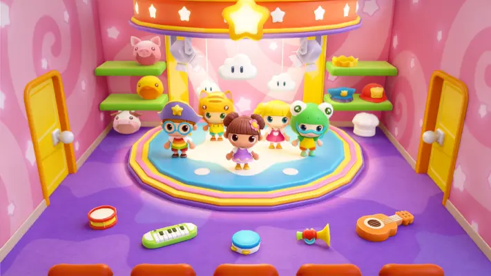 Happy Daycare Stories gameplay screenshot — kids and babies playing at daycare (5 of 7)