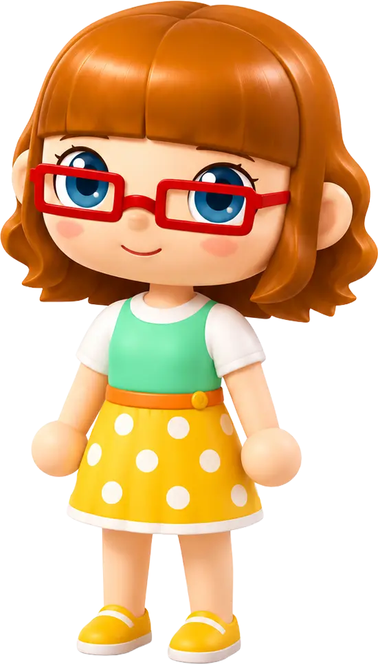 Sweet Home Stories character from a cozy family dollhouse